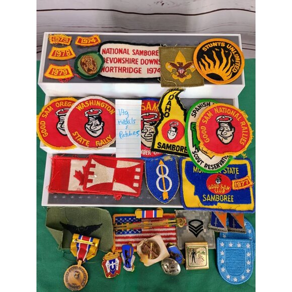 Vintage Good Sam Club Patches lot of 34 Samboree‎ States 70s-90s Club Unused RV - Picture 8 of 9